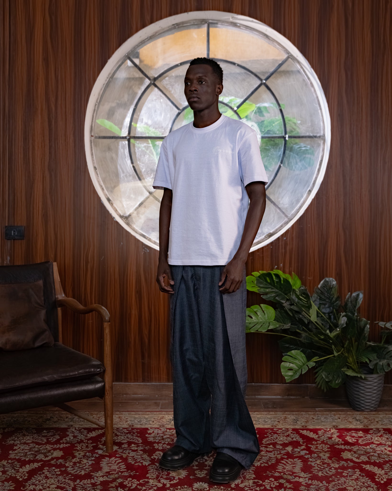 ORÝS AUREL BLUE ADAPTIVE TROUSER