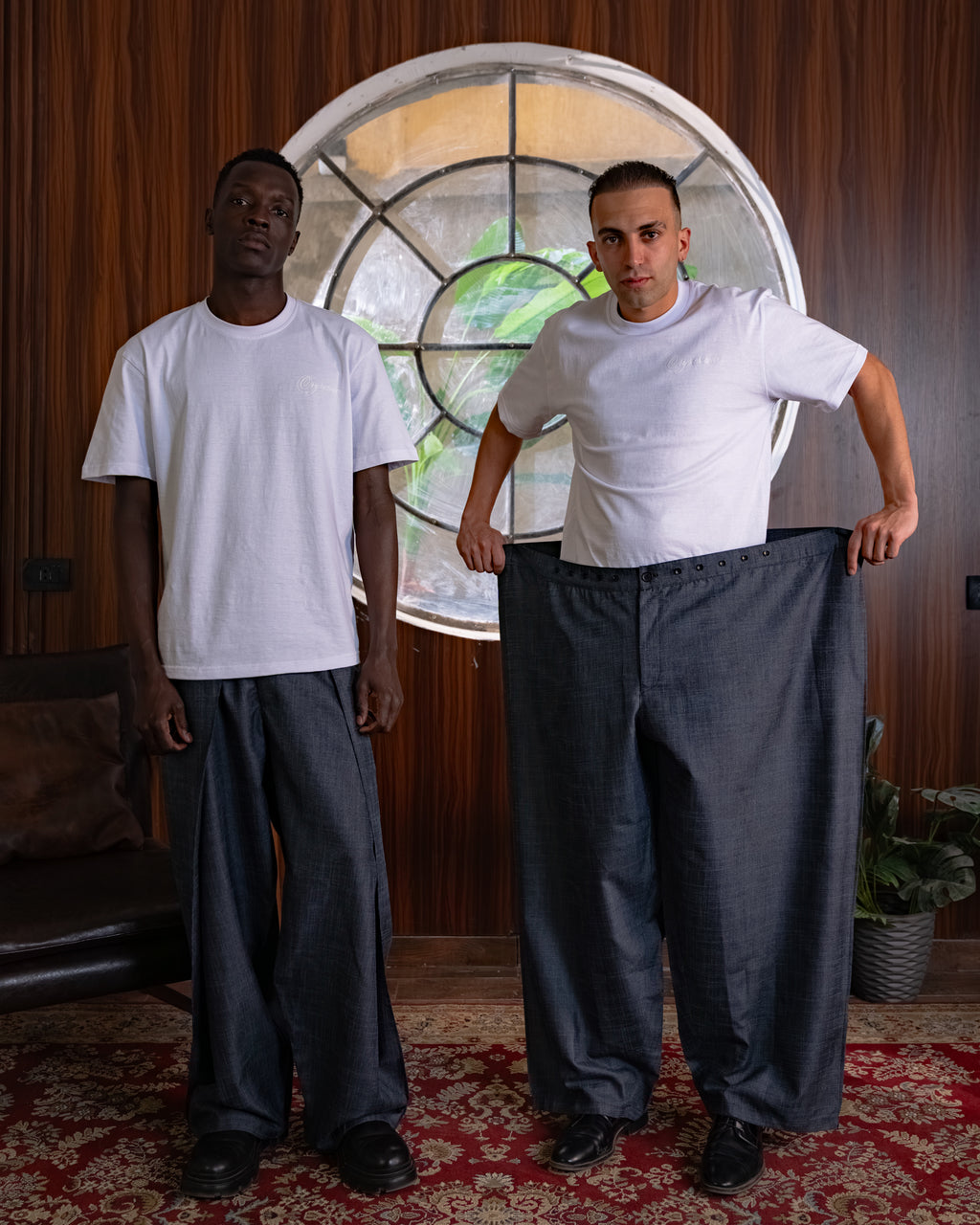 ORÝS AUREL BLUE ADAPTIVE TROUSER