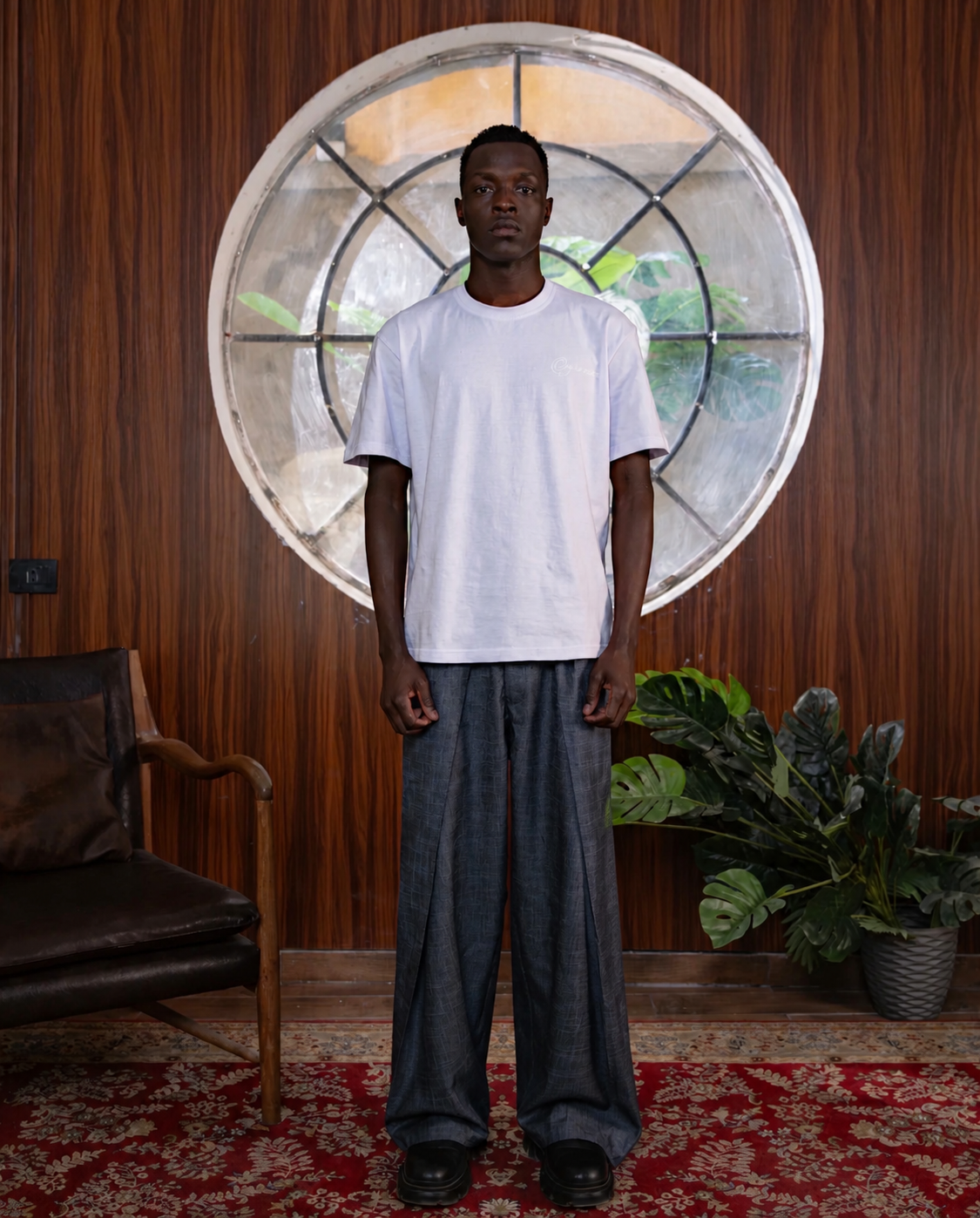 ORÝS AUREL BLUE ADAPTIVE TROUSER