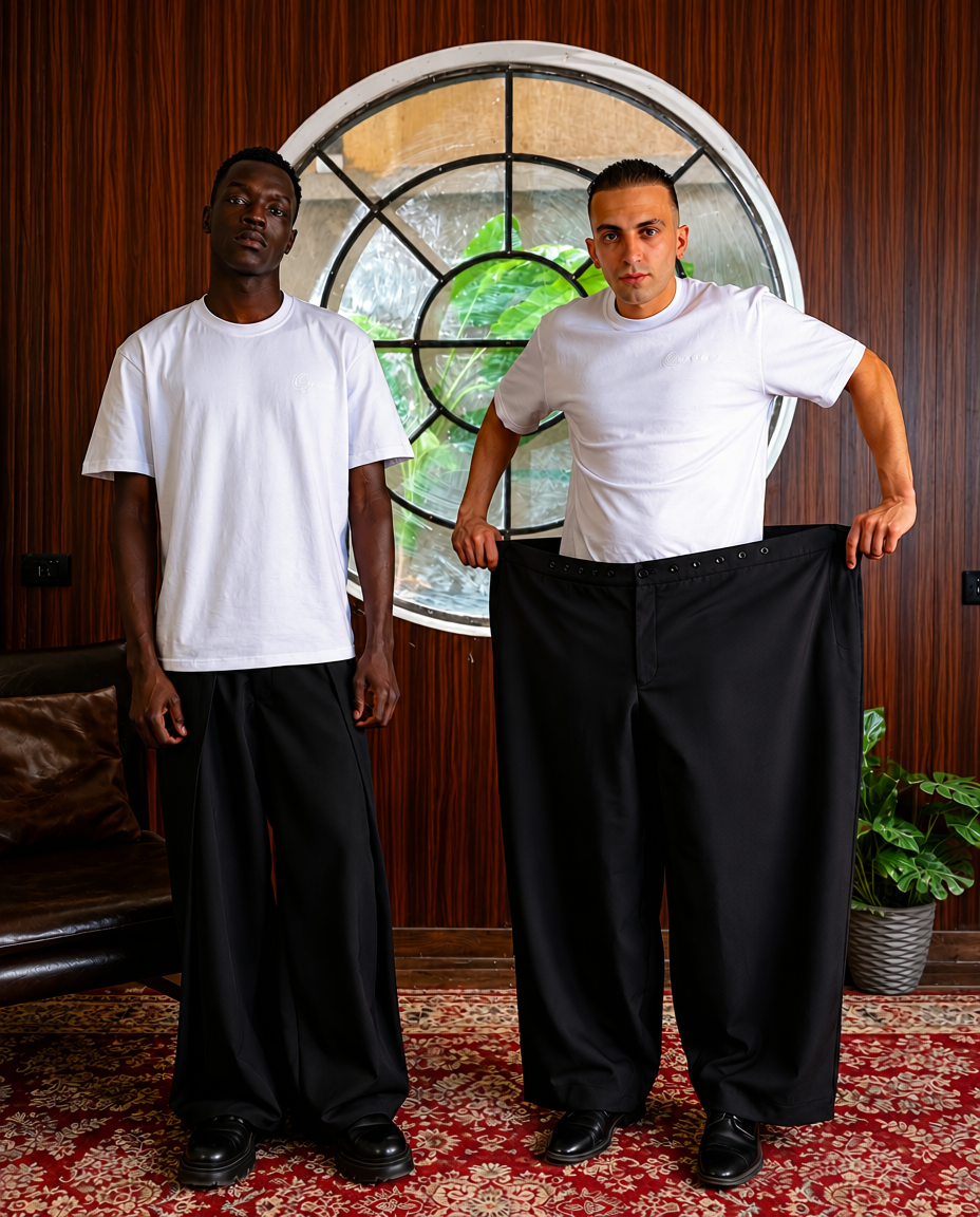 ORÝS AUREL BLACK ADAPTIVE TROUSER